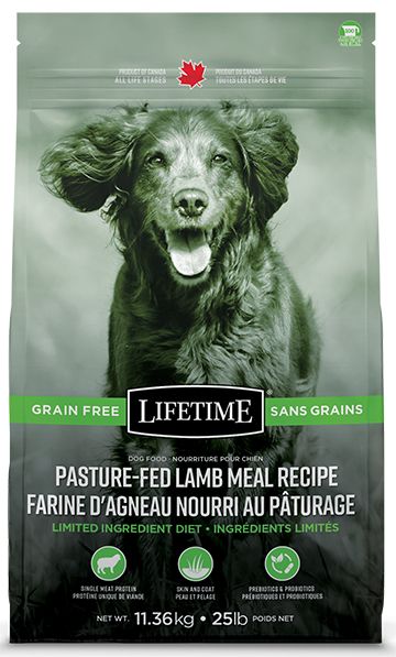 lifetime grain free dog food